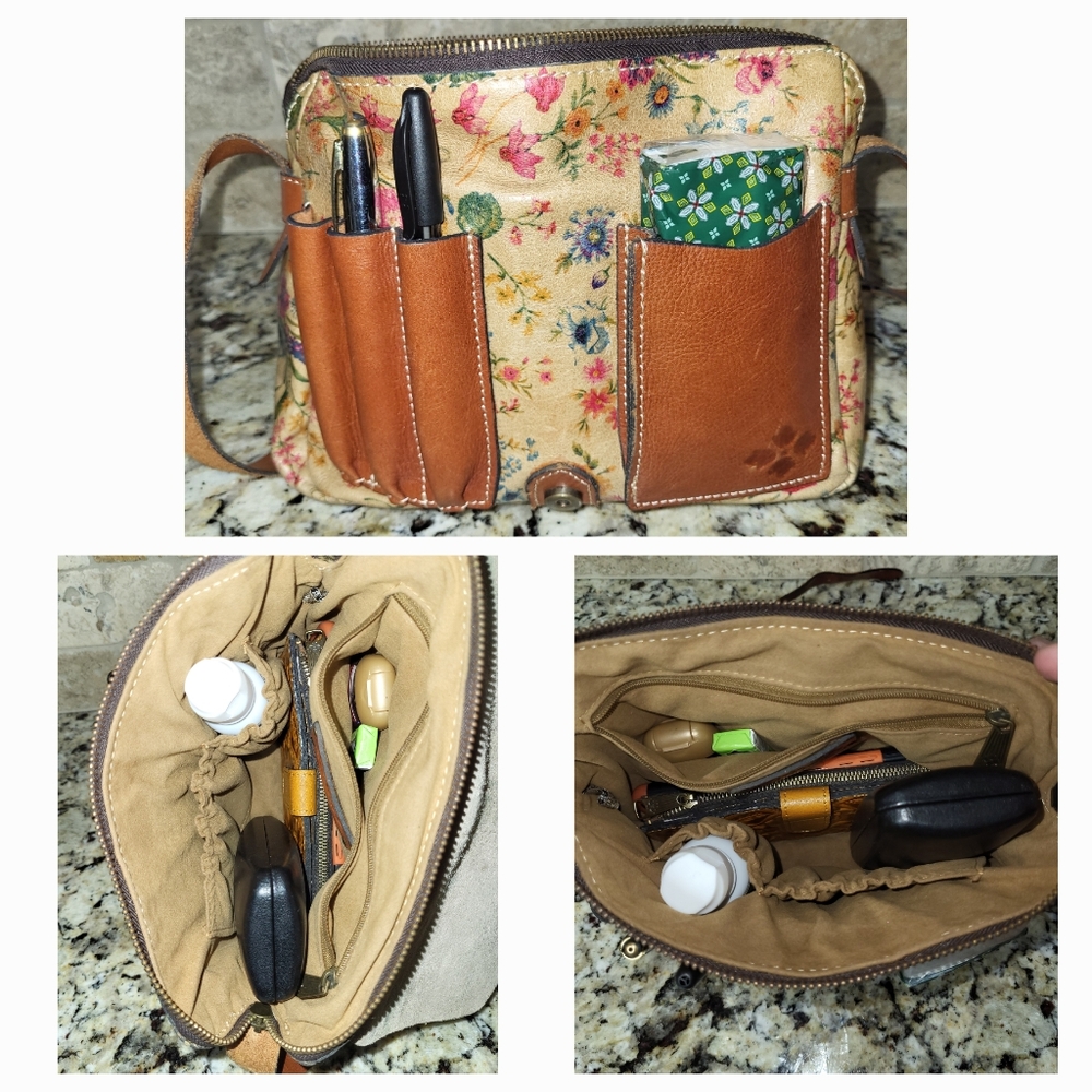 Patricia Nash Prairie Rose Praga Flap Crossbody  - Picture 15 of 16